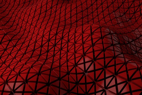 3d-render-plastic-background-with-reflections-displacement-surface-random-patterns-extruded-from-wavy-shape